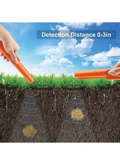 Generic Metal Detector Pinpointer, Professional Waterproof Handheld Pin Pointer Wand, Search Treasure Pinpointing Finder Probe with 9V Battery for Adults, Kids - Green  - Image 5