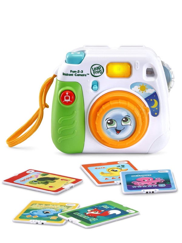 LeapFrog Fun-2-3 Instant Camera, Learning Kids Camera with Animals, Numbers, Shapes and Colours, Interactive Toy with Learning Games, Songs and Phrases, Toy Camera for Kids Aged 12 Months + - Image 2