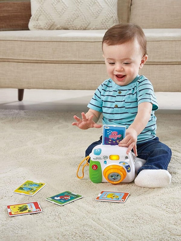 LeapFrog Fun-2-3 Instant Camera, Learning Kids Camera with Animals, Numbers, Shapes and Colours, Interactive Toy with Learning Games, Songs and Phrases, Toy Camera for Kids Aged 12 Months + - Image 5