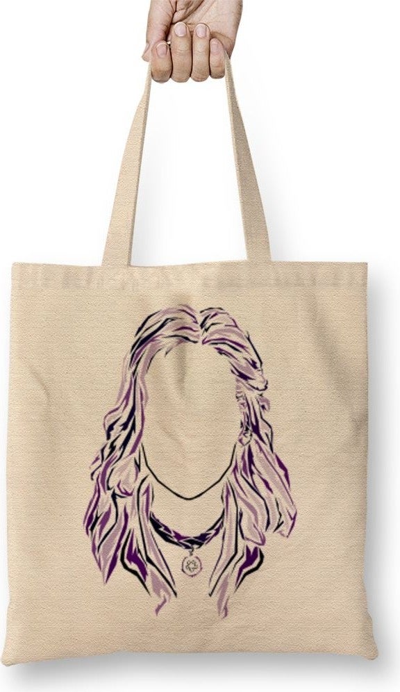 Baskı Dükkanı Print Shop Lodge Of Sorceresses The Witcher Tote Bag Long Handle