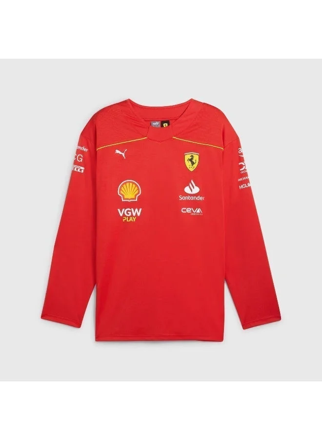 Scuderia Ferrari Scuderia Ferrari F1 Carlos Sainz #55 Canadian Grand Prix Hockey Jersey