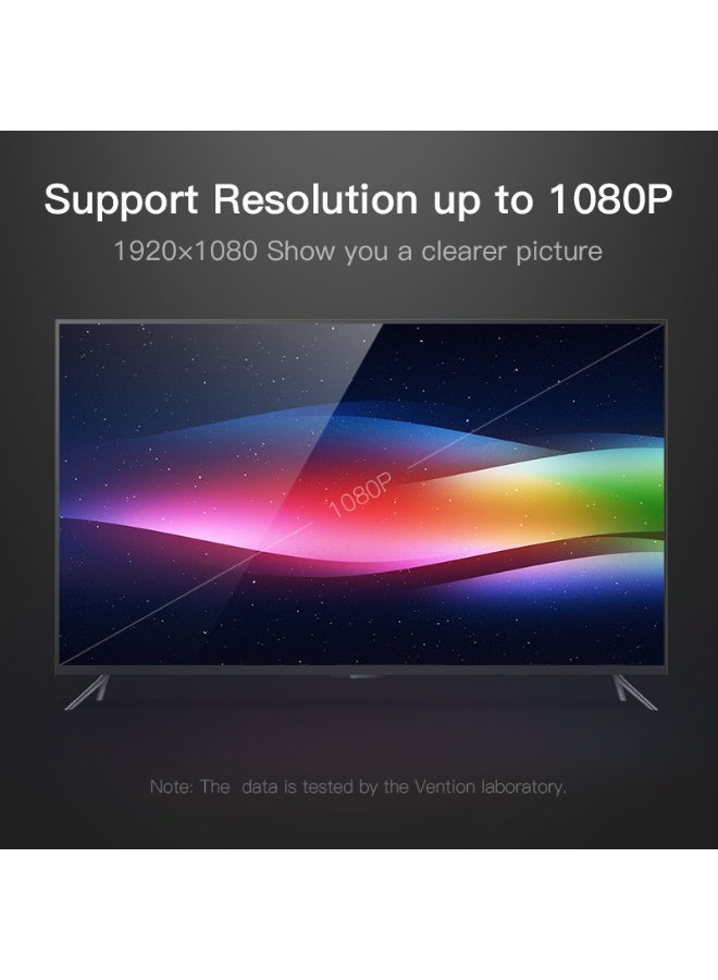 VENTION HDMI Male to DVI (24+5) Female Adapter  Black Model # AIKB0 - Image 4