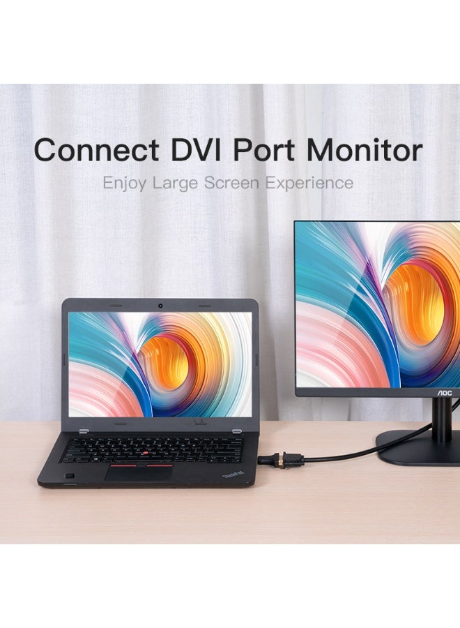 VENTION HDMI Male to DVI (24+5) Female Adapter  Black Model # AIKB0 - Image 5