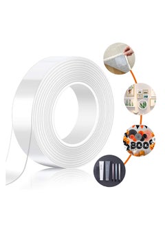 Generic Kuyang Extra Strong Double Sided Tape 5M Magic Nano Double Sided Transparent Removable Double Sided Tape No Trace Double Sided Tape for Carpet, Photo Frame...  - Image 1
