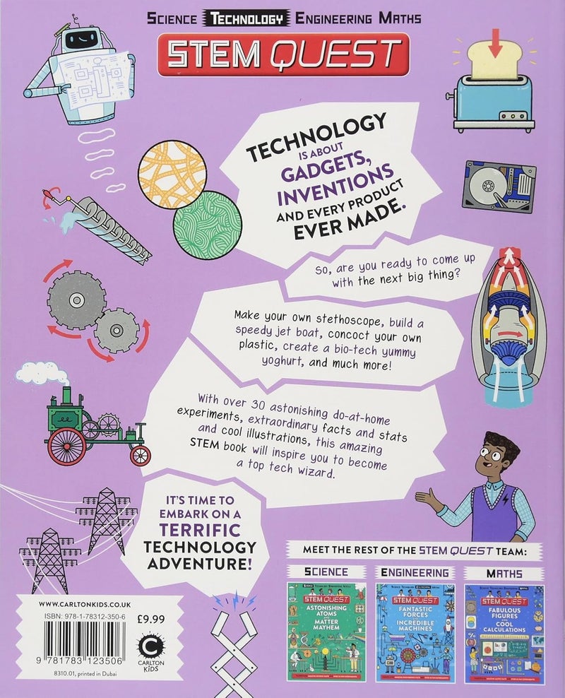 Tools, Robotics and Gadgets Galore: Packed with amazing technology facts and fun experiments - Image 2