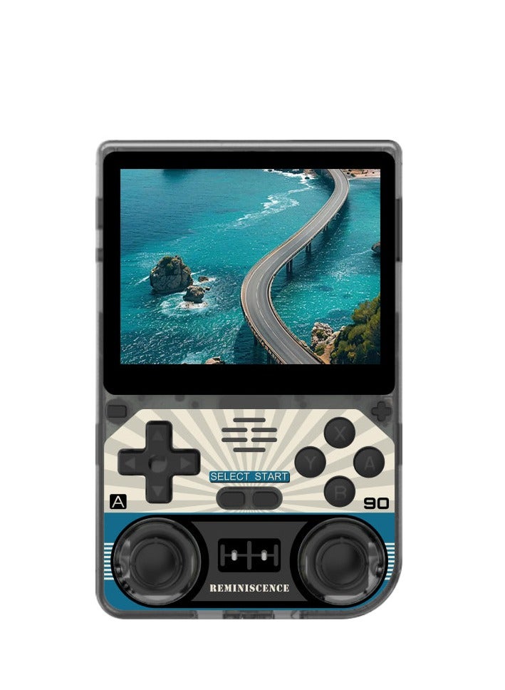 V20 Retro Handheld Game Console with 64G TF Card, A133Plus Chip Open-Source System 3.5-Inch IPS HD Screen Video Gaming Console 5000mAh Gift Retro Stickers  - Image 1