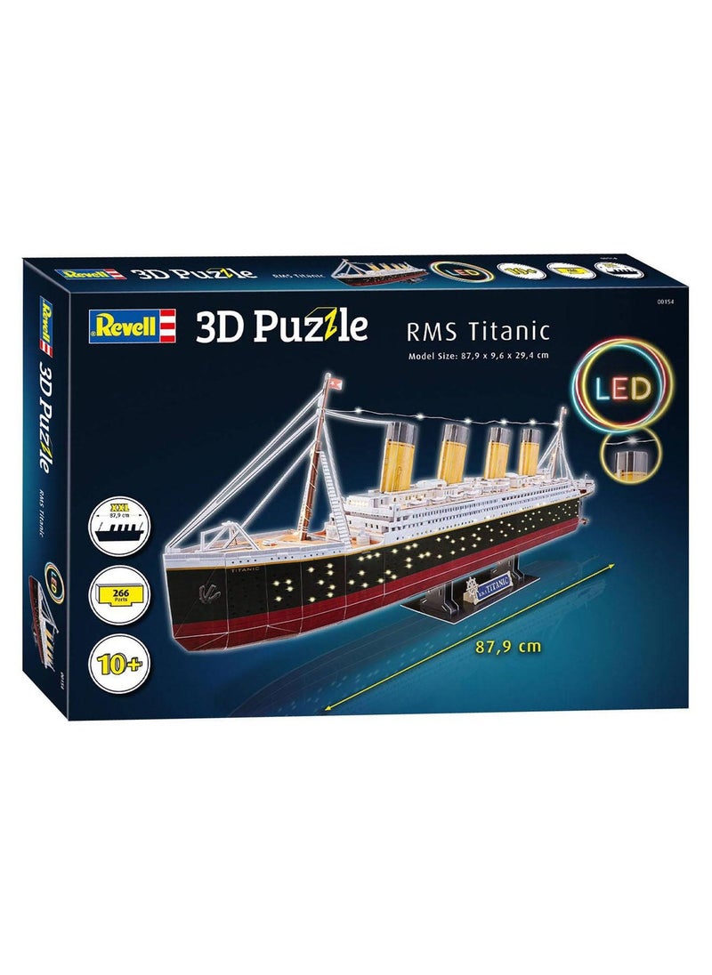 Titanic LED Edition 3D Puzzle Construction Kit