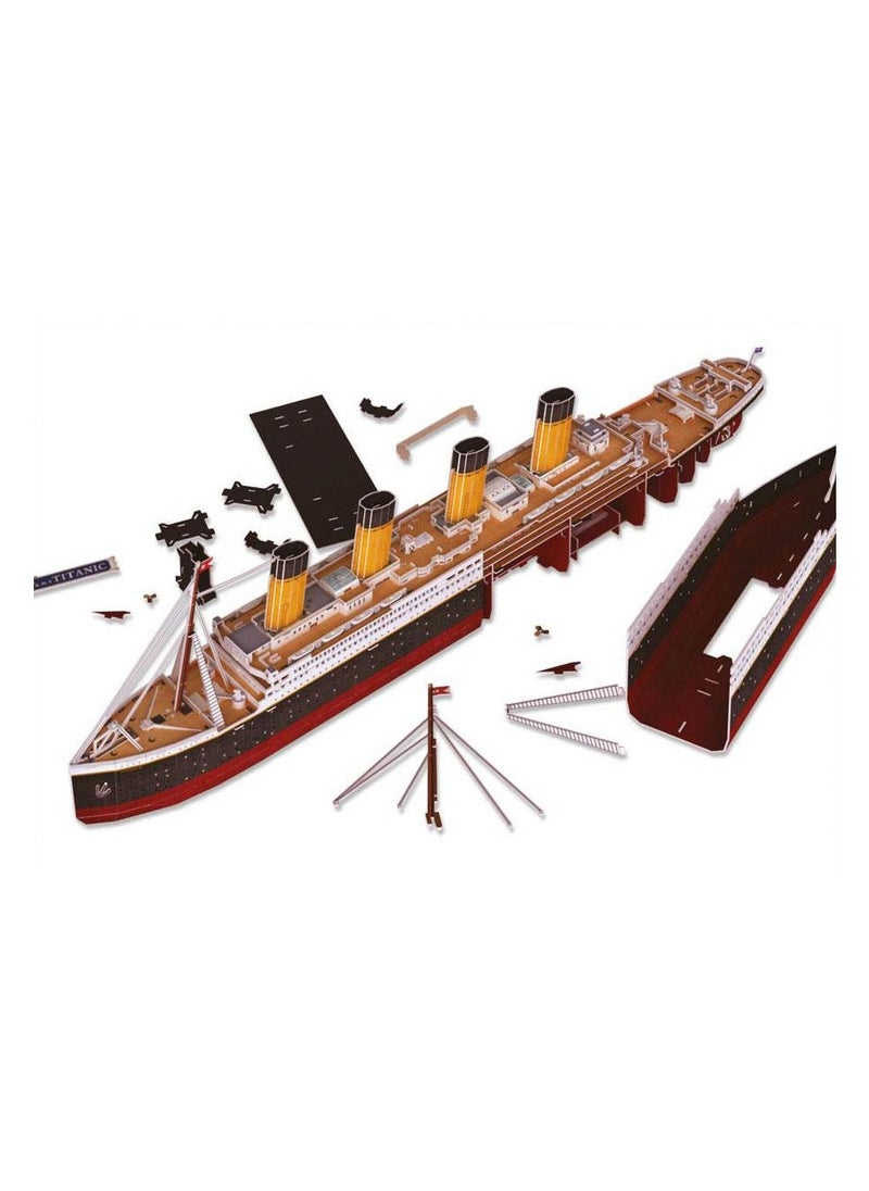 Titanic LED Edition 3D Puzzle Construction Kit