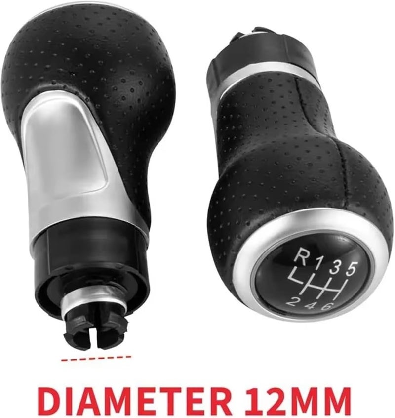 Car Gear Shift Knob for A3 S3 8p 2003-2013 A4 S4 Q5 for S-Line 2007-2015 12mm 5/6 Speed Car Gear Shift Knob Gear Knob Cover - Image 3