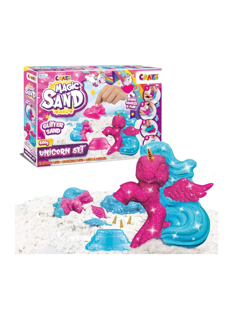 CRAZE MAGIC SAND - PLAYSET UNICORN V2 - Image 1