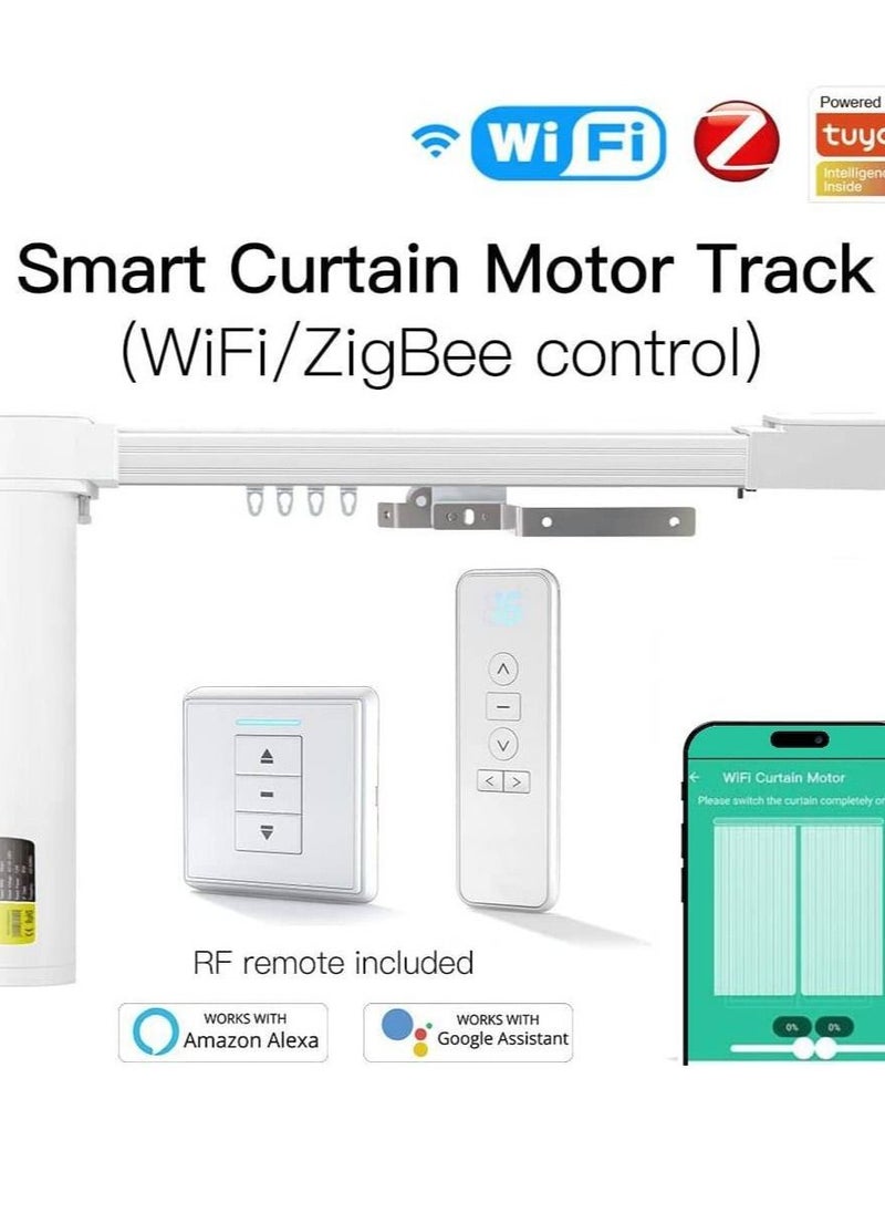TUYA - Smart Curtain Motor Kit  Tuya/Smart Life application and google home and Alexa - Image 1