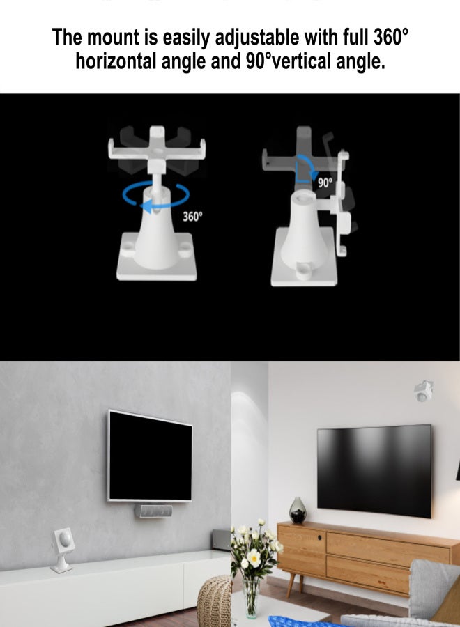 SONOFF Motion Sensor-BASE Itead For PIR3-RF Or SNZB-03 360 Degree Rotating Bracket Stand For SNZB-03 ZigBee PIR Motion Sensor - Image 3
