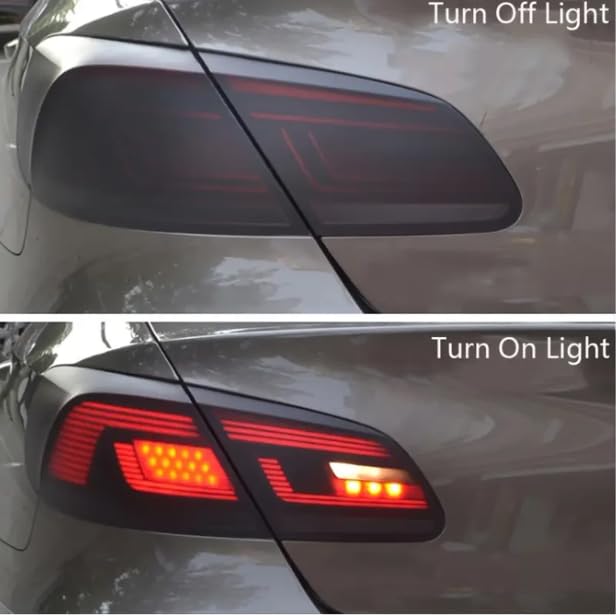 HAPPYMATES Car Light SmokeTint Film Headlight Film for Cars Auto Car Windshield Sun Shade Film (30cm x 100cm, Smoke Tint) - Image 5