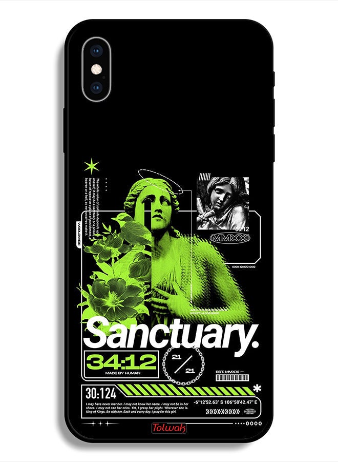 Tolwak Protective Case For Apple iPhone X Sanctuary - Image 1