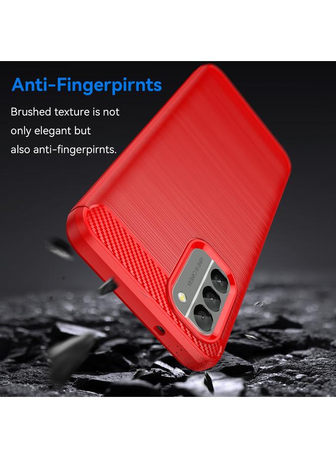 S-TOP Case For Nokia G400 5G Brushed Texture Carbon Fiber TPU Phone Case - Image 3