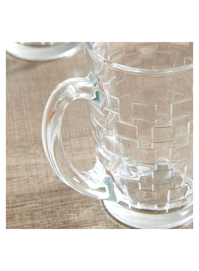 Luminarc Temp New Morning 6-Piece Checked Mug Set 320 ml - Image 3