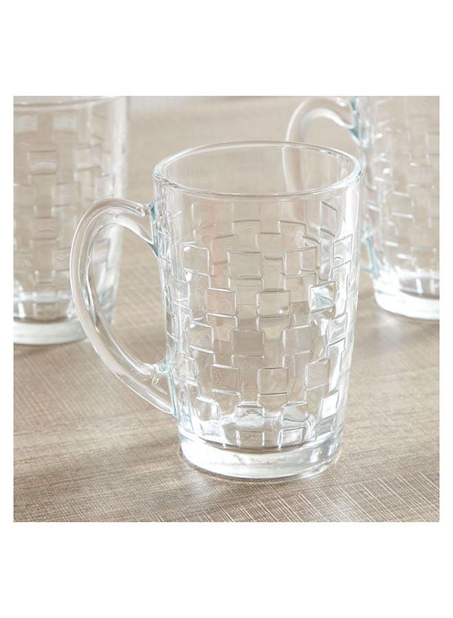 Luminarc Temp New Morning 6-Piece Checked Mug Set 320 ml - Image 2