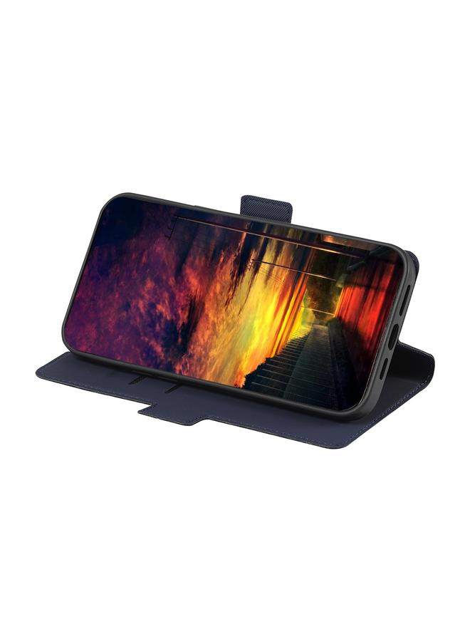 S-TOP Case For Samsung Galaxy A42 5G Twill Texture Side Button Leather Phone Case - Image 3