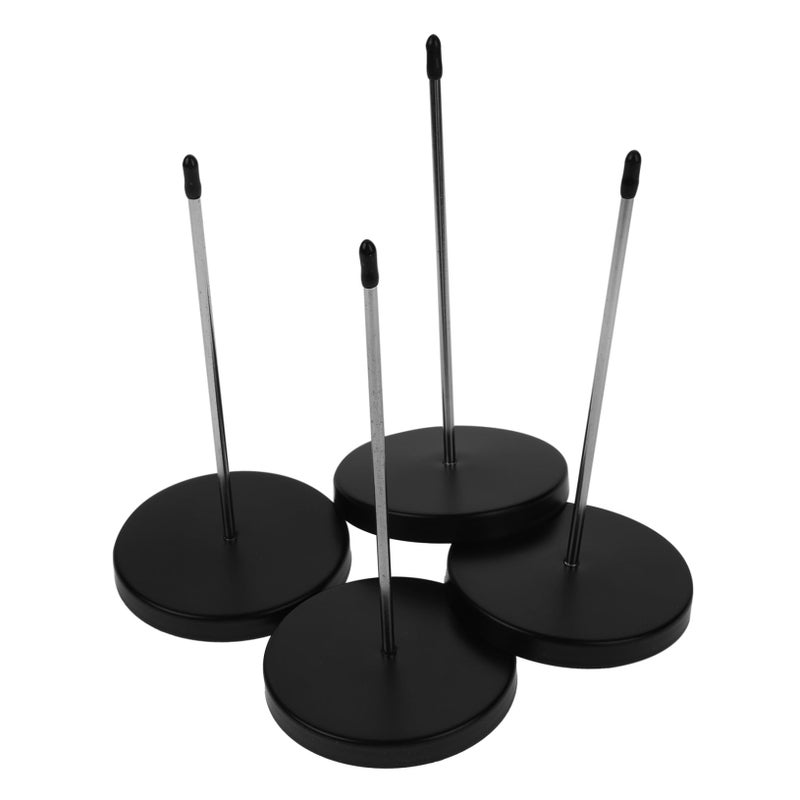 4pcs Stainless Steel Receipt Spike Holder Bill Organizer for Restaurant Office Desk - Image 2