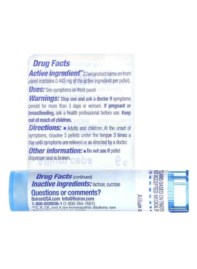 Boiron Boiron, Allium Cepa, 6C, Allergy Relief, Approx 80 Pellets  - Image 2