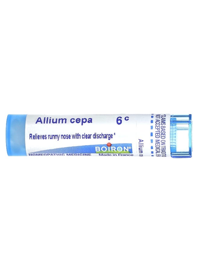 Boiron Boiron, Allium Cepa, 6C, Allergy Relief, Approx 80 Pellets  - Image 1
