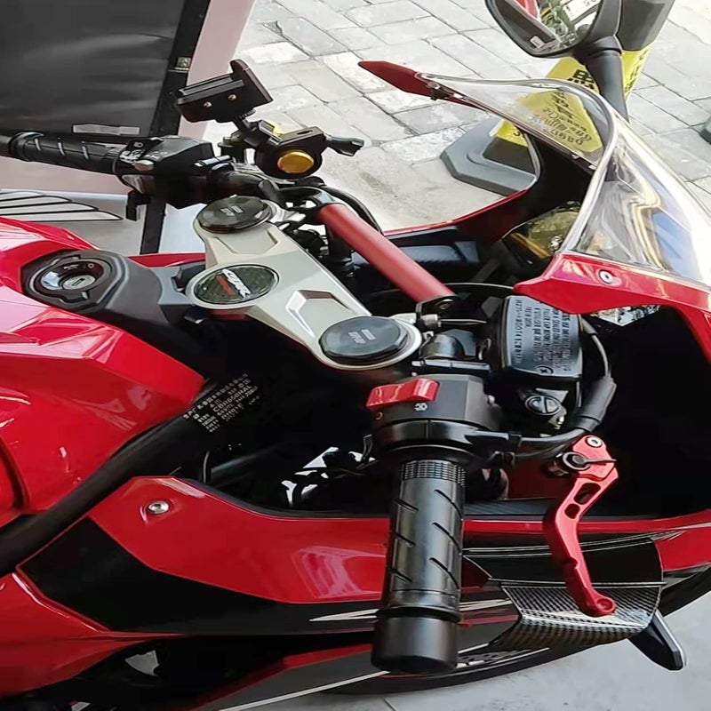 LEDISHUN Motorcycle GPS Bracket Navigation Bracket Phone Holder for Honda CBR650R (2018-2024) - Gold - Image 5