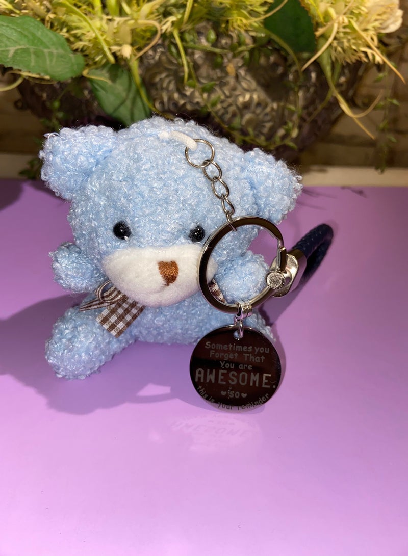 Noonflower Elegant Bear Keychain - Image 1