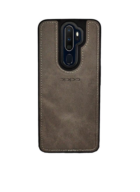 Compatible with Oppo A9 2020 Case, Luxury Slim Soft TPU Shockproof Protective Phone Cover for Oppo A9 2020 (Grey)