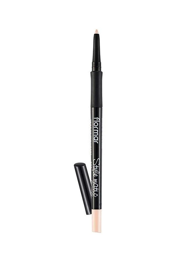 flormar Stylematic Matte Finish & Waterproof Lift Eye Pencil S04 Cream Dream - Image 1