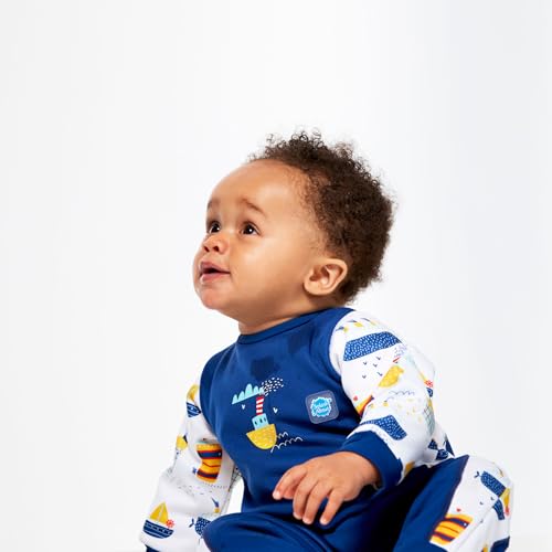 Splash About Warm in One Baby Wetsuit, Tug Boats, 12-24 Months - Image 5