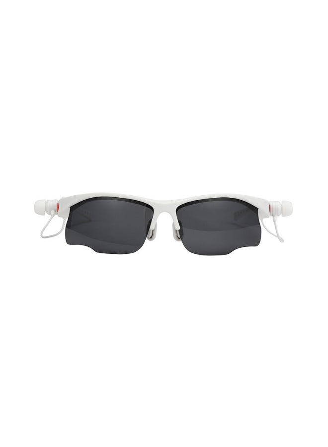 Smart Bluetooth Polarized Glasses Sports Call Stereo Sunglasses Multi-function Polarized Bluetooth Glasses-Color:White  - Image 1