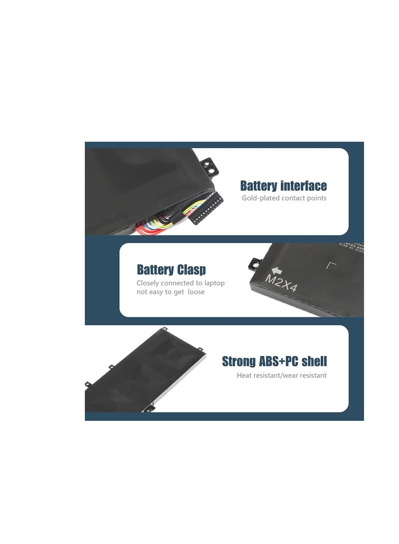 Terabyte 6GTPY Battery for Dell XPS 15 9560 9570 9550 7590 Precision 5510 5520 5530 M5520 M5510 Vostro 7500 7590 5041C 5D91C 5XJ28 GPM03 6GTPY Battery - Image 5