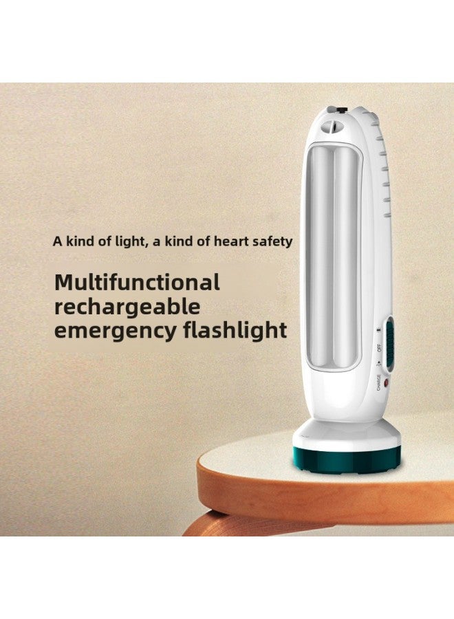 متعددة الوظائف LED الإضاءة ضوء الطوارئ التخييم في الهواء الطلق مصباح يدوي محمول ثنائي الغرض مصباح يدوي ضوء قوي شحن الجانب ضوء اللون: 5 واط - Image 4