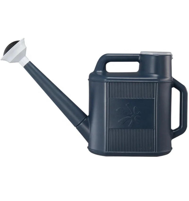 Watering Can Long Spout with Detachable Shower Nozzle 10L Container for Indoor and Outdoor Plant, Dragonfly Design, Garden Plant Irrigation 32X26.5X8CM (Grey) - Image 5