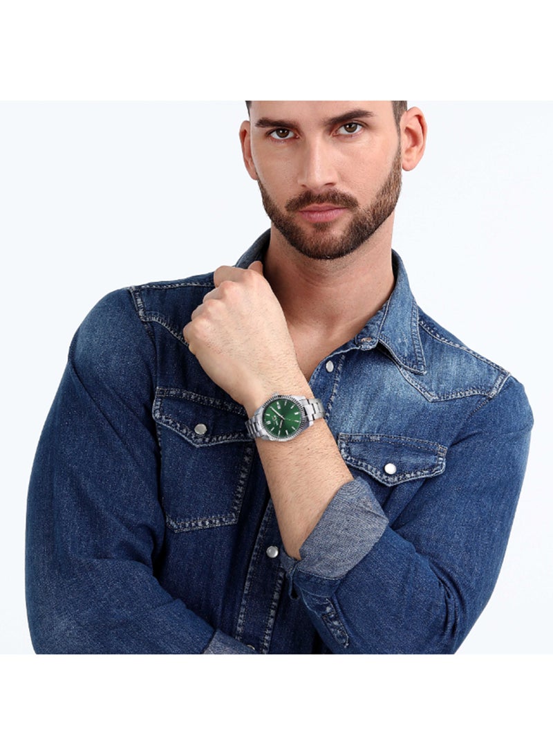 Sector 240 41MM 3H GREEN DIAL BR SS - Image 4