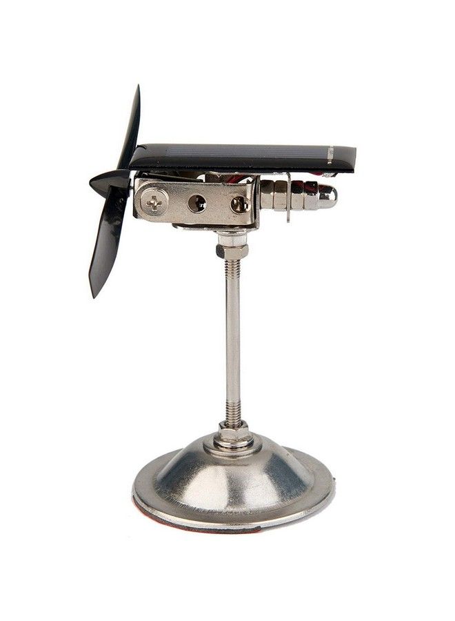 Sunnytech توربين ريحي بالطاقة الشمسية مروحة سوداء زينة سيارة شمسية دوارة زينة ديناميكية للديكور الداخلي علم مكتب المنزل لعبة مكتب لعبة فيزياء زينة سيارة شمسية Wj154 - Image 3