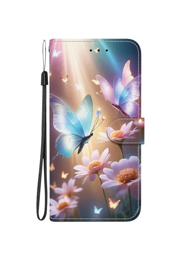 erorex Case For Redmi 13C 4G / 5G / 13R 5G Crystal Texture Colored Drawing Leather Phone Case - Image 2