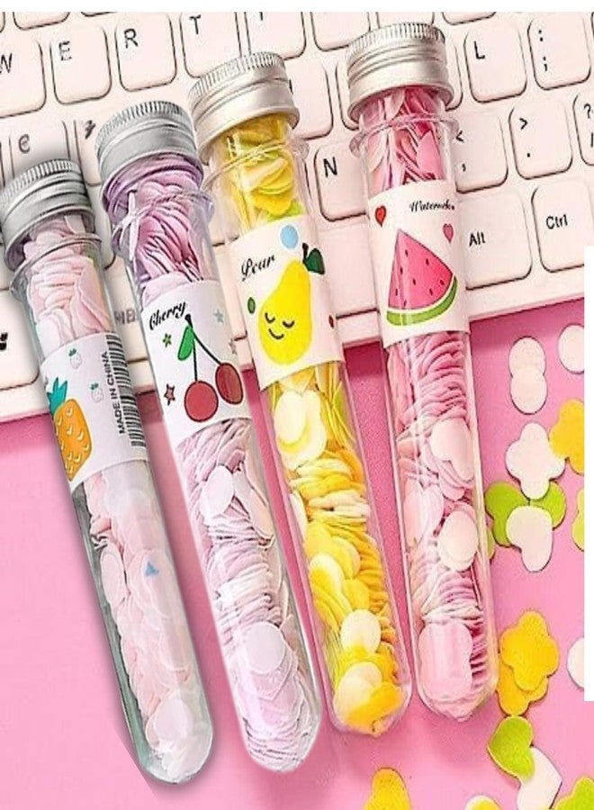 GOVAVI™ Flower Design Tube Shape Bottle Paper Soap Clean Soft Bath For Travel (Pack Of 1)(ASSORTED) (Pack of 2) - Image 1