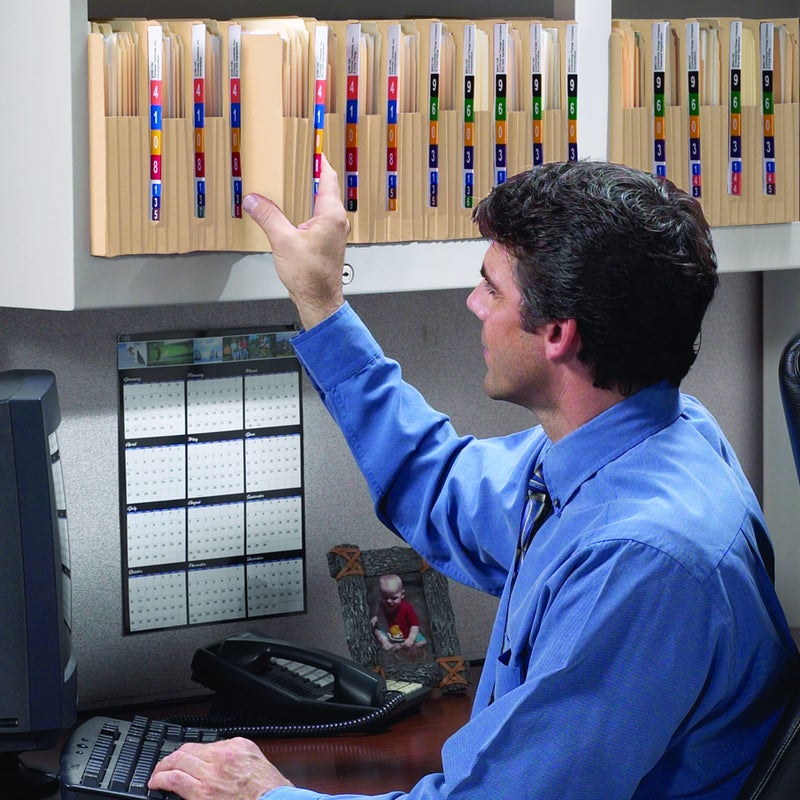 Smead End Tab File Pocket, Reinforced Straight-Cut Tab, 3-1/2" Expansion, TyvekÂ®-LinedÂ® Gusset, Letter Size, Manila, 10 per Box (75164) - Image 2