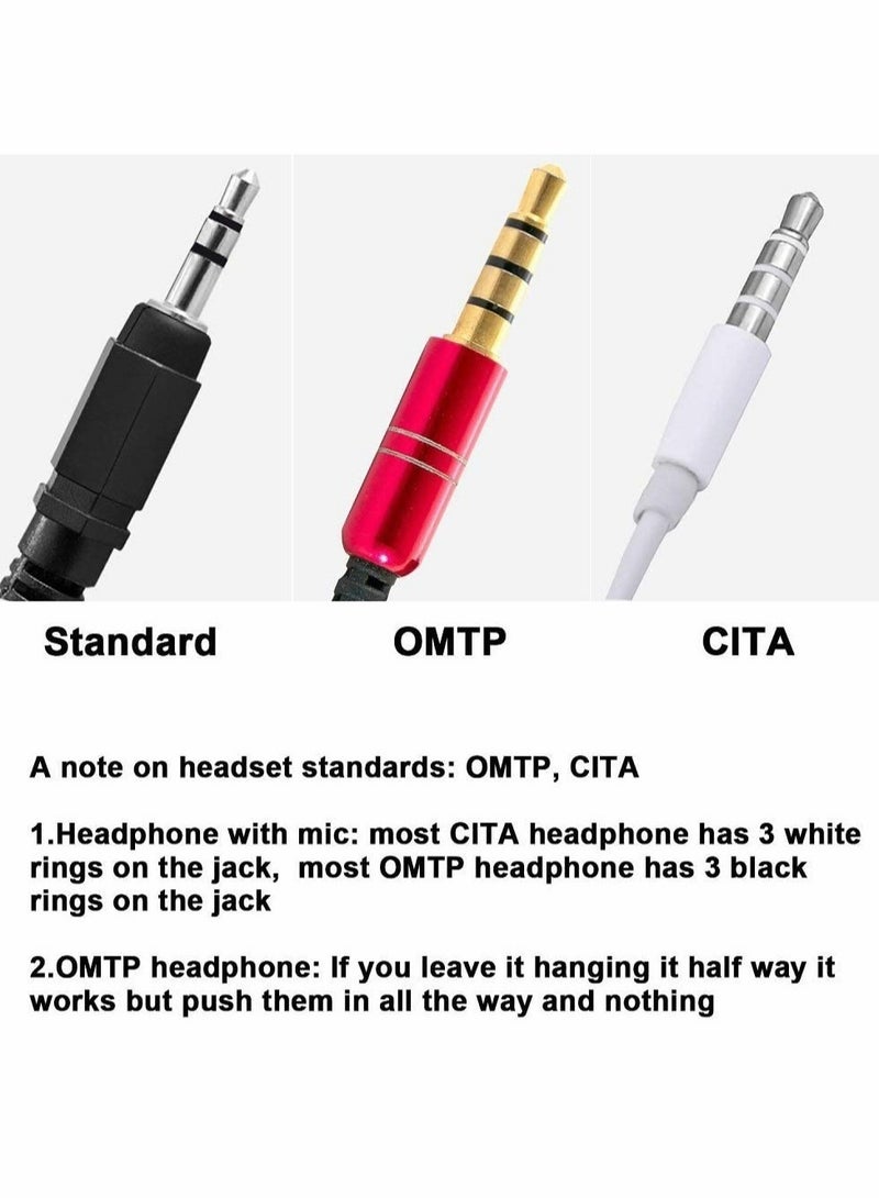 KASTWAVE Airplane Headphone Adapter, Adjustable Angle Airline Flight Headphone Converter Gold Plated 3.5mm Male to 3.5mm Female Stereo Aux Jack Headphone Adapter for More Headphones - Image 5