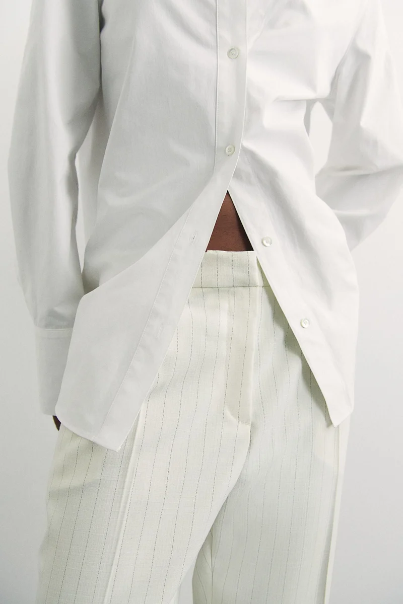 H&M Tapered tailored trousers