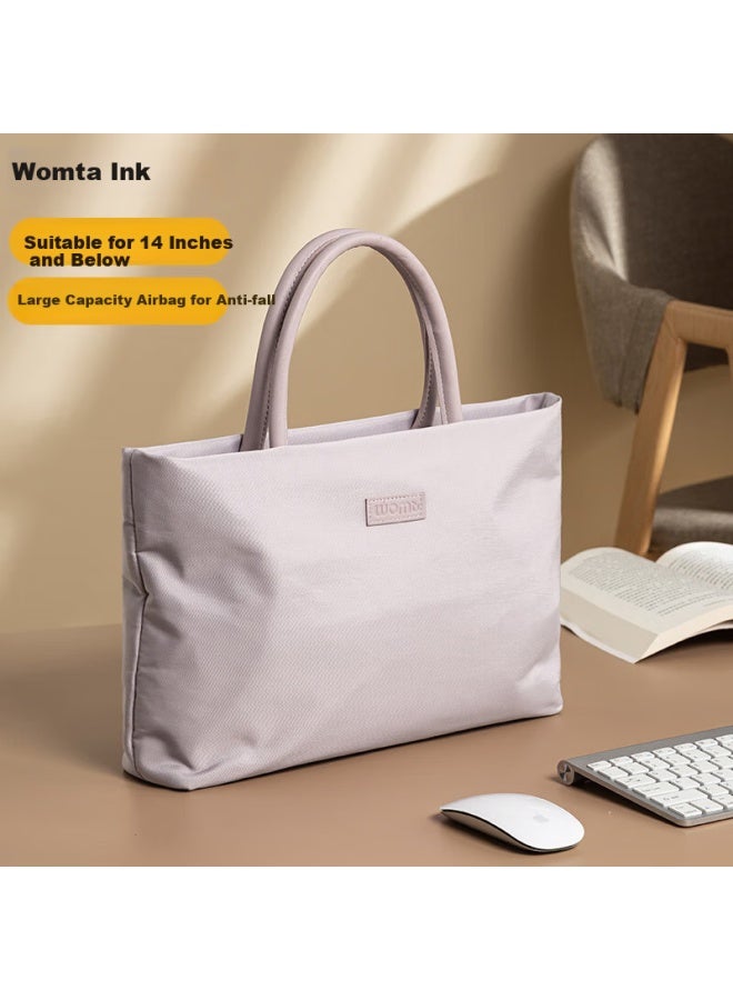Womt 14-inch Laptop Bag For Women, Suitable For Apple Macbook, Huawei Matebook 14s, Xiaomi, Lenovo Xiaoxin Air, Asus, Acer, And Dell - Image 1