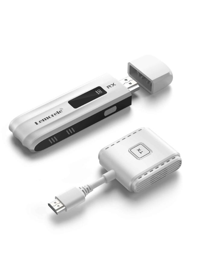 Lemorele P200 Wireless Video Transmitter and Receiver, 1080P Wireless HDMI/USB-C Kit - Image 1