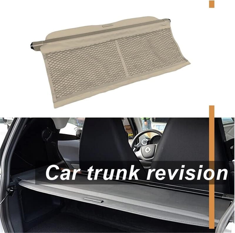 DEMULAX Retractable Car Rear Trunk Cargo Cover - Image 5