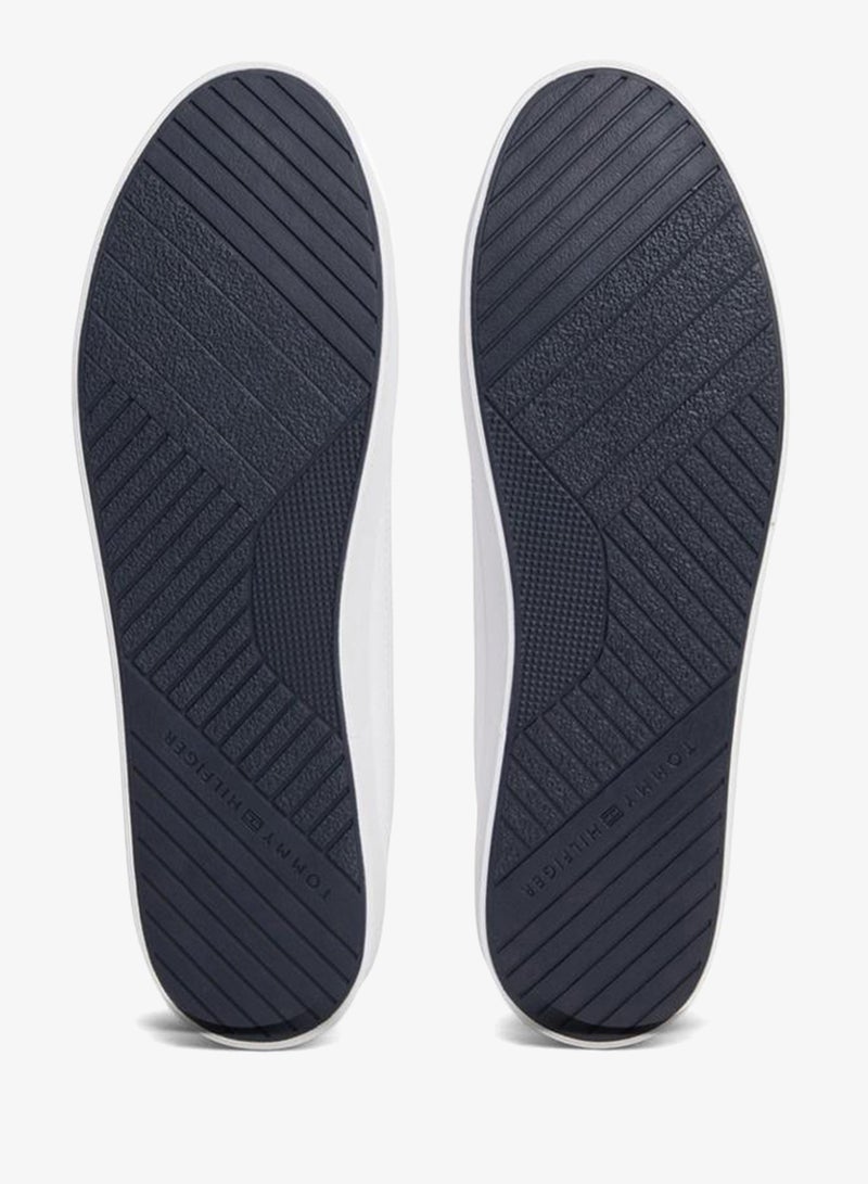 TOMMY HILFIGER Harlem Leather Vulcanised Sneakers - Image 5