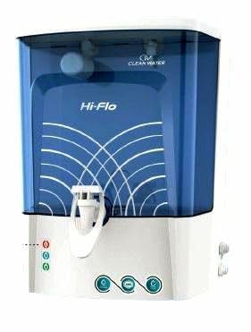 Hi Flo Ro Water Purifier with RO Active Copper Alkaline Filter gives Pure Mineral Water LED Indicator Storage 10 Ltr Capacity 15 Ltr Per Hr With 8 stage Purification Technology Std Blue  - Image 3