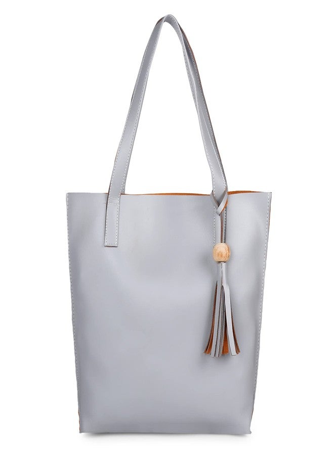 ALIZA Women Tote Bag (Grey) - Image 1