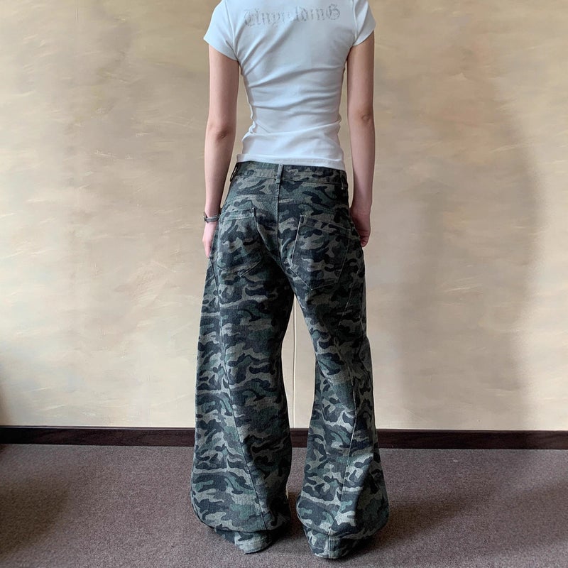 Unisex Classic Denim Jeans Loose Fit Daily Outdoor Wear - Image 4