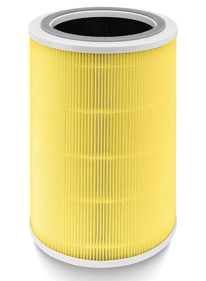 APPLIANCEMATES Core 400S Pet Care Replacement Filter for LEVOIT Core 400S/Core 400S-P Smart Air Purifier, Core 400S-RF-PA (LRF-C401-YUS), 1 Pack, Yellow, 3-in-1 Efficient Filter - Image 1