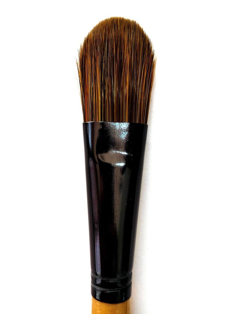 Definite Art Charcoal Blending Brush for Charcoal & Pastels (Pack of 1 Brush) (Brown Blending Brush) - Image 2